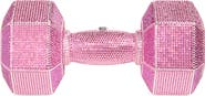 JUDITH LEIBER COUTURE Dumbbell Crystal Clutch