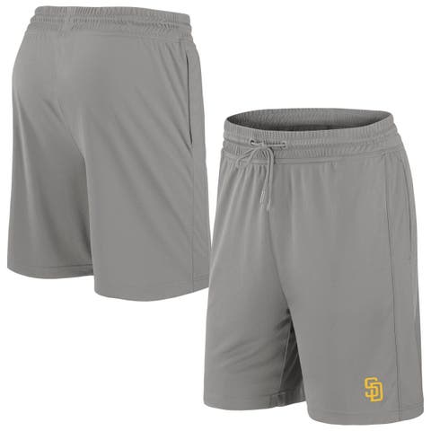 Men's Fanatics Branded Gray San Diego Padres Iconic Break It Loose Shorts