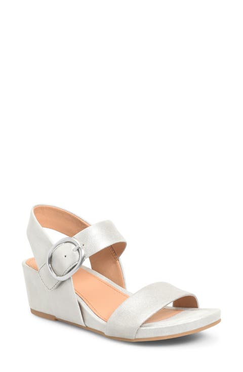 Vaya Ankle Strap Wedge Sandal (Women)
