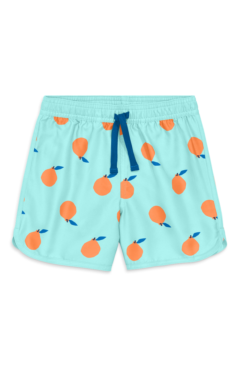 Primary Kids Board Short, Main, color, Mist Clementines