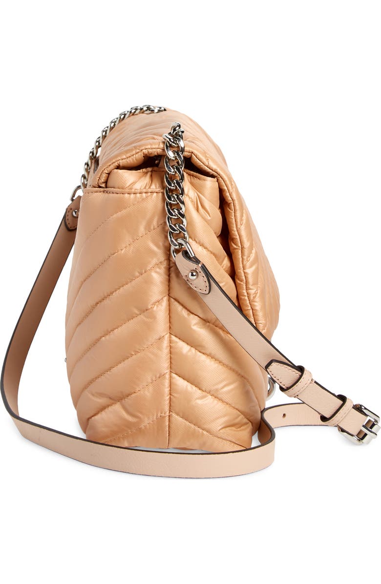 Rebecca Minkoff Edie Nylon Jumbo Flap Shoulder Bag, Alternate, color,