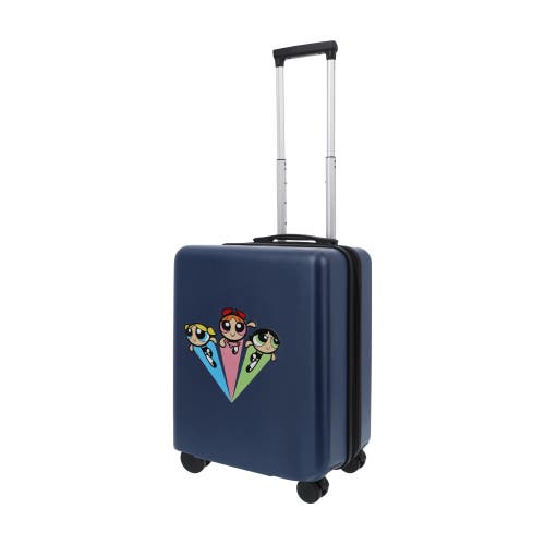 Ful WB POWER PUFF GIRLS 22.5" CARRY-ON LUGGAGE in Blue 
