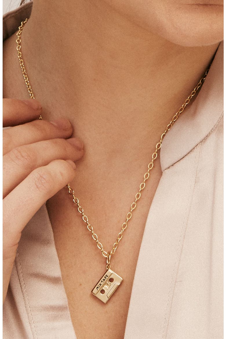 Startrack MixTape Charm, Alternate, color, Gold