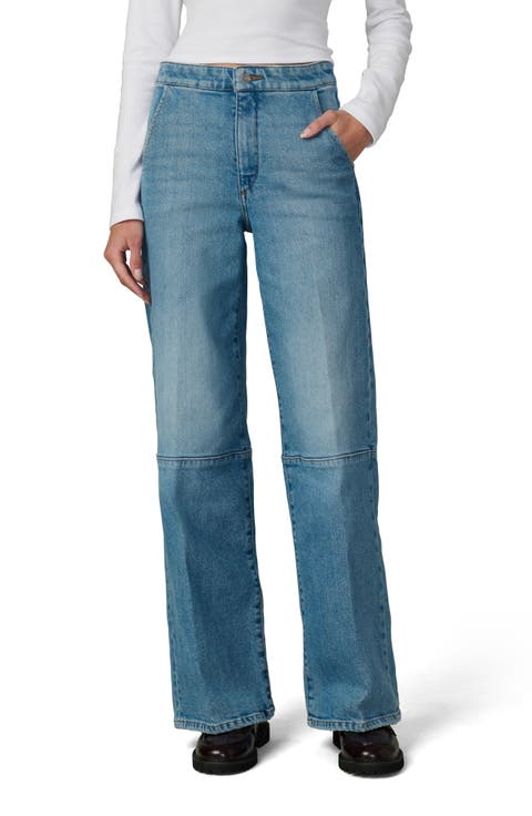 The Mia Seamed High Waist Wide Leg Jeans (Miraculous)