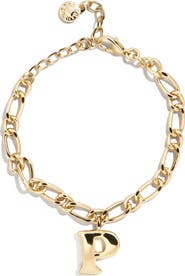BaubleBar Annika Initial Bracelet