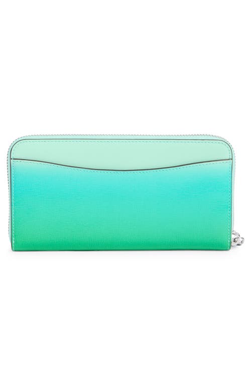 Kate Spade New York Morgan Ombré Saffiano Leather Wallet In Multi