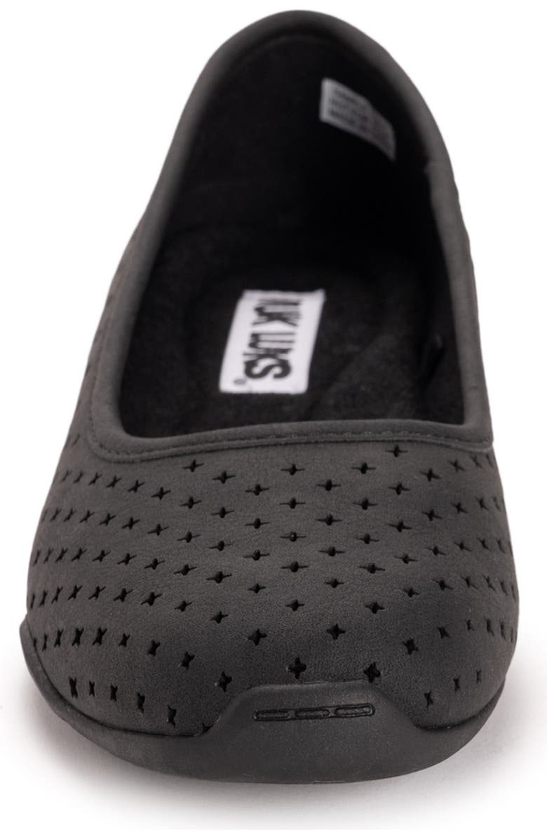 MUK LUKS Solana Skimmer Flat, Alternate, color, Black