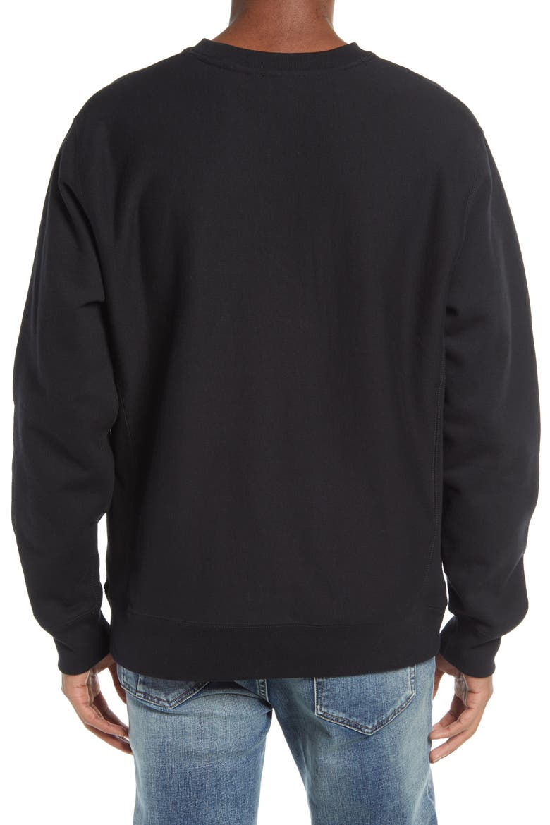 Graphic Sweatshirt, Alternate, color, BLACK