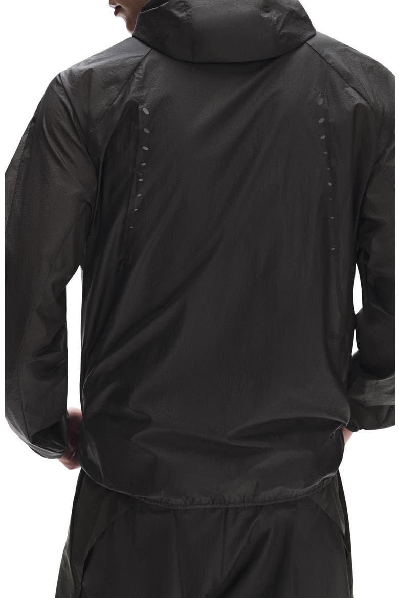 x PAF Zero Water Repellent Hooded Running Jacket, Alternate, color, MOLASSES