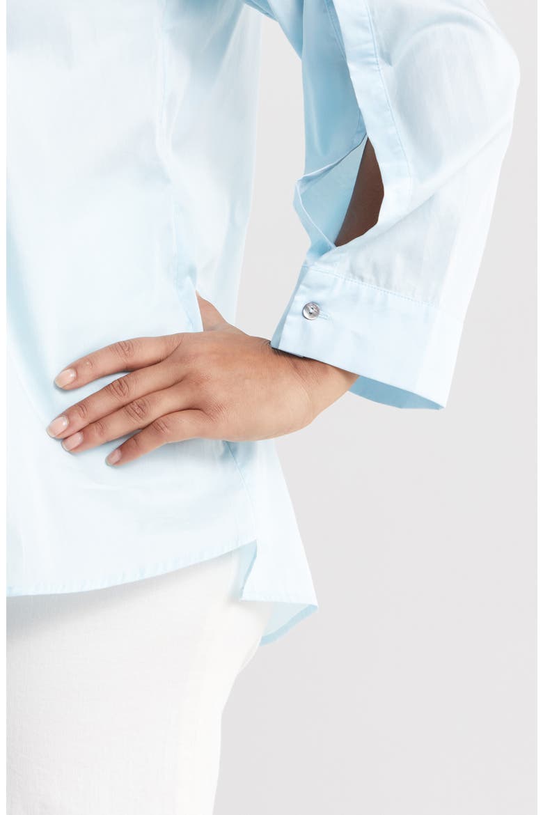 Lilou Long Sleeve Top, Alternate, color, LIGHT BLUE