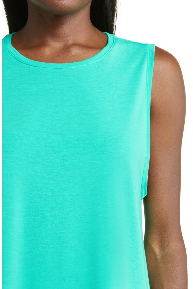 Work for It Easy Tank, Alternate, color, GREEN VIVID