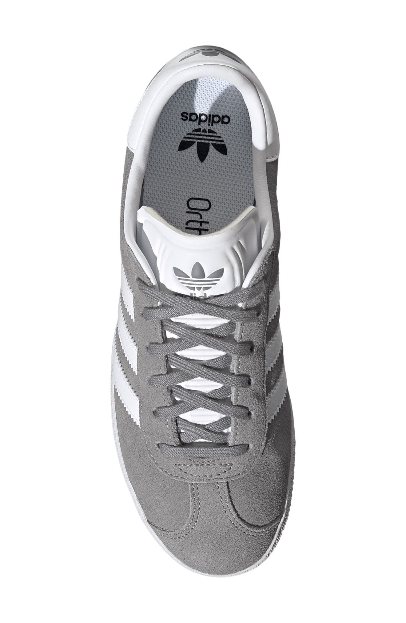 Kids' Gazelle Low Top Sneaker, Alternate, color, GRETHR/FTW