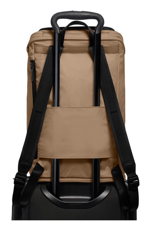 Tumi Alpha Bravo Packable Backpack In Khaki