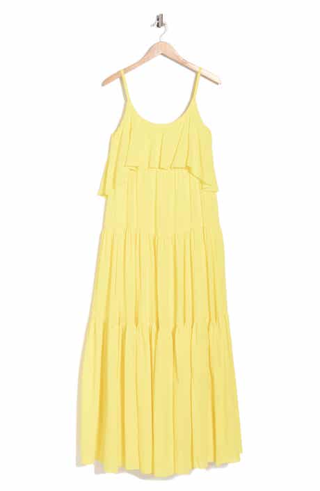 Longchamp Ruffle Tiered Cotton Sundress
