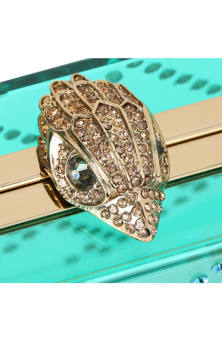 Kurt Geiger London Embellished Box Clutch, Alternate, color,
