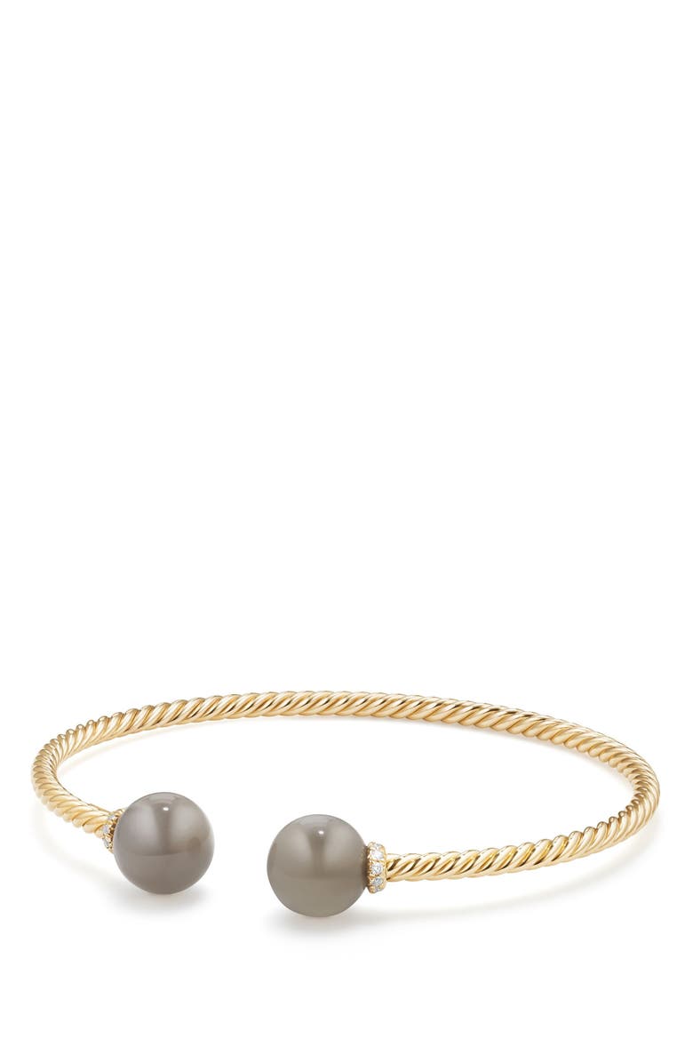 David Yurman Solari Bead Bracelet with Diamonds, Main, color, 