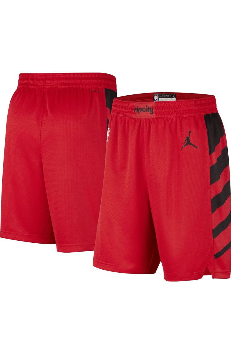 Jordan Brand Men's Jordan Brand Red Portland Trail Blazers 2022/2023 Statement Edition Swingman Performance Shorts, Main, color, Red