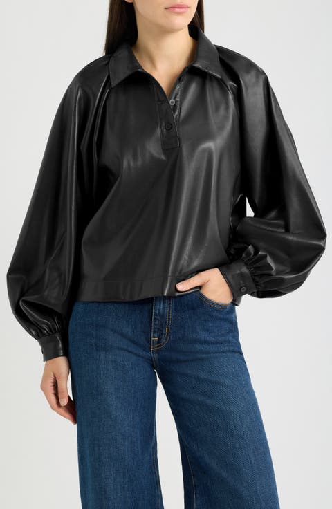 Seorak Faux Leather Jacket