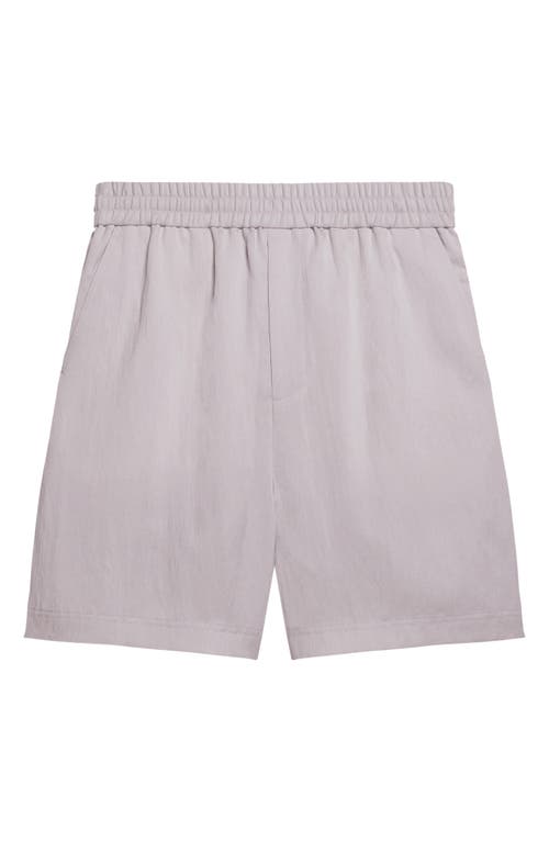 Helmut Lang Relaxed Pull-on Shorts In Ice