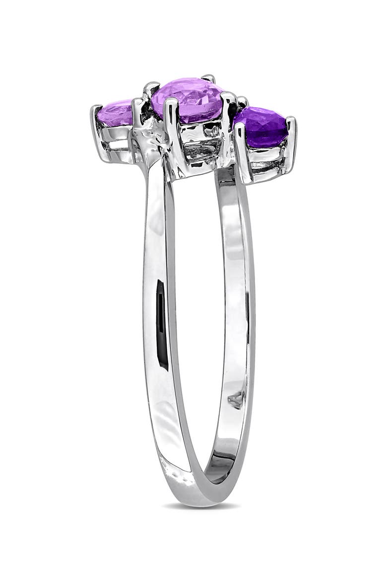 Amethyst Bypass Ring, Alternate, color, PURPLE