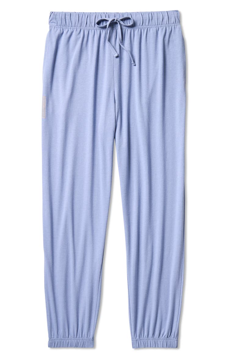 Stretch Cotton Blend Lounge Pants, Alternate, color, DENIM