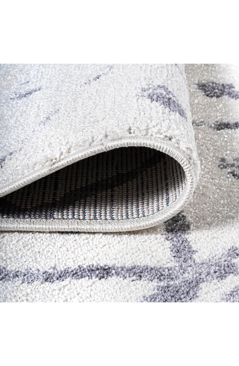 JONATHAN Y Juba Moroccan Geometric Diamond Area Rug, Alternate, color, Ivory/Gray