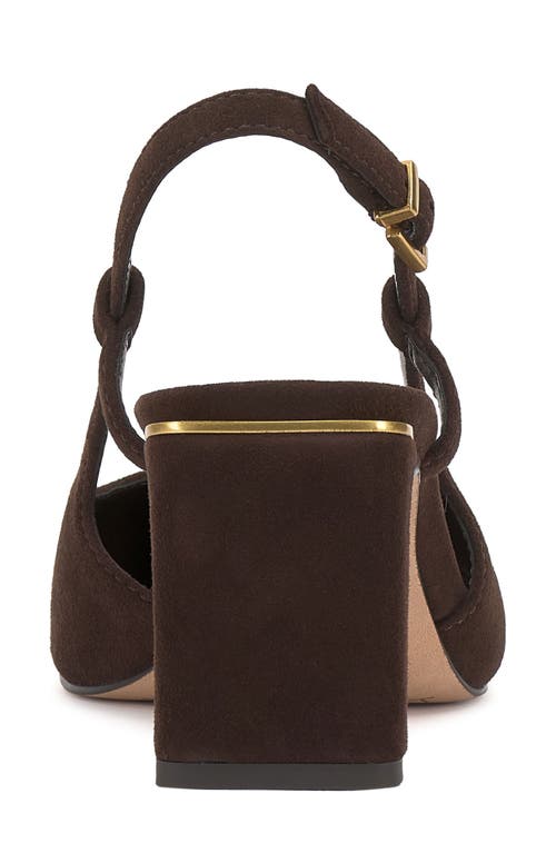 Vince Camuto Haslie Slingback Sandal In Brown