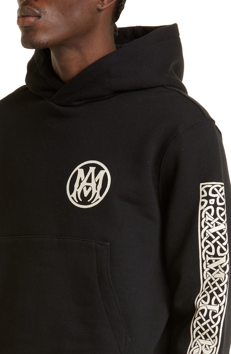 AMIRI Ouija<sup>®</sup> Board Cotton Graphic Hoodie, Alternate, color,