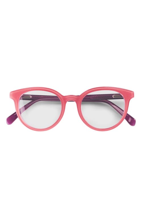 Eyebobs Rush Hour 48mm Blue Light Blocking Round Reading Glasses