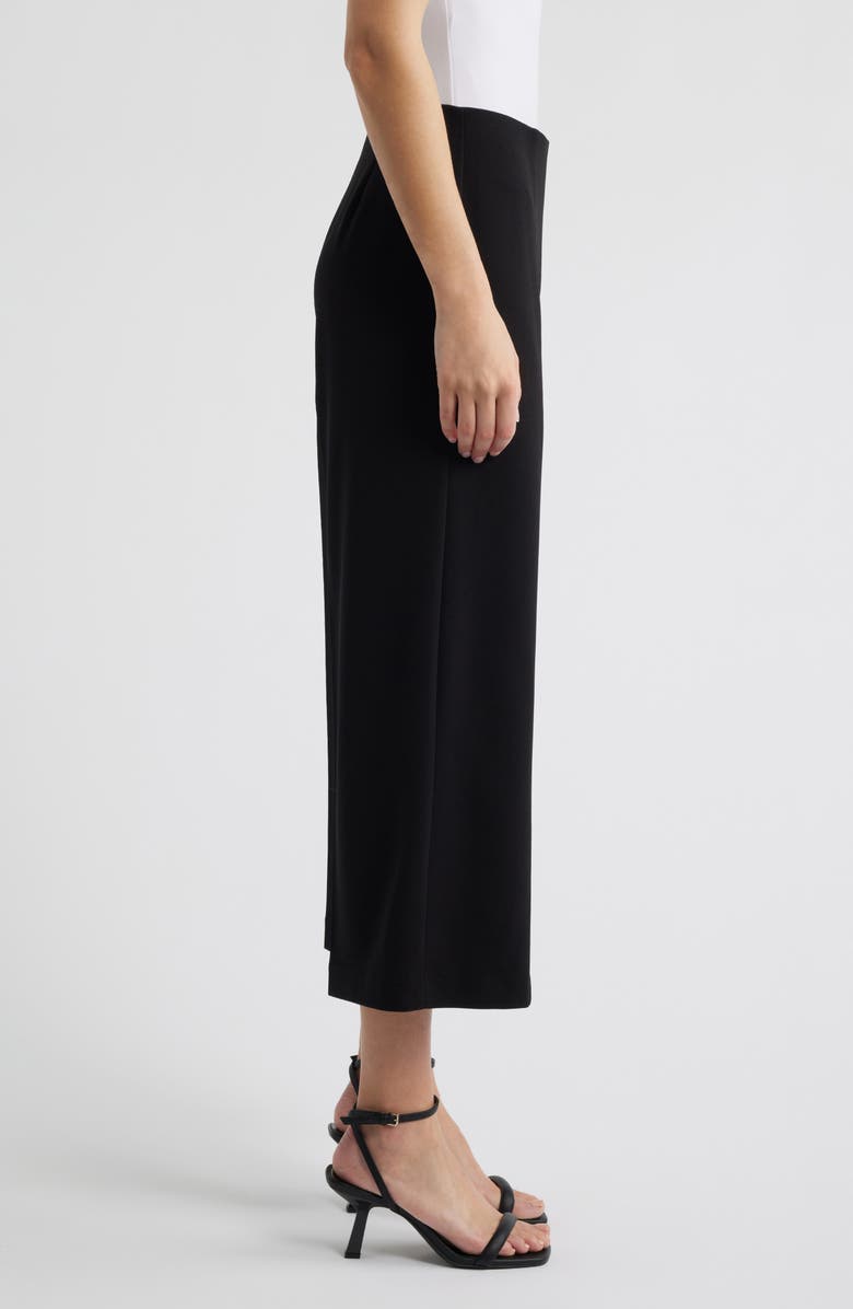 AK ANNE KLEIN Po Center Seam Crop Wide Leg Pants, Alternate, color, 