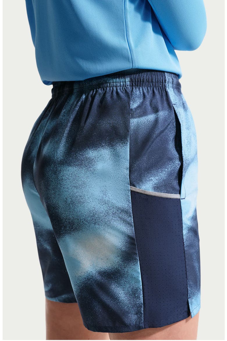 Kids' Miler Running Shorts, Alternate, color, FOOTBALL BLUE/ MIDNIGHT NAVY