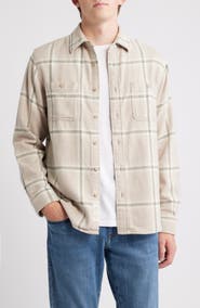 Schott NYC Plaid Flannel Button-Up Work Shirt