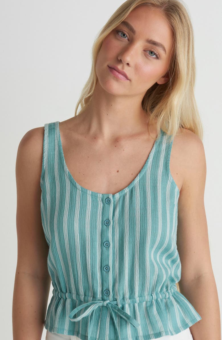 Hurley Hidden Treasures Tank, Alternate, color, Reef Waters