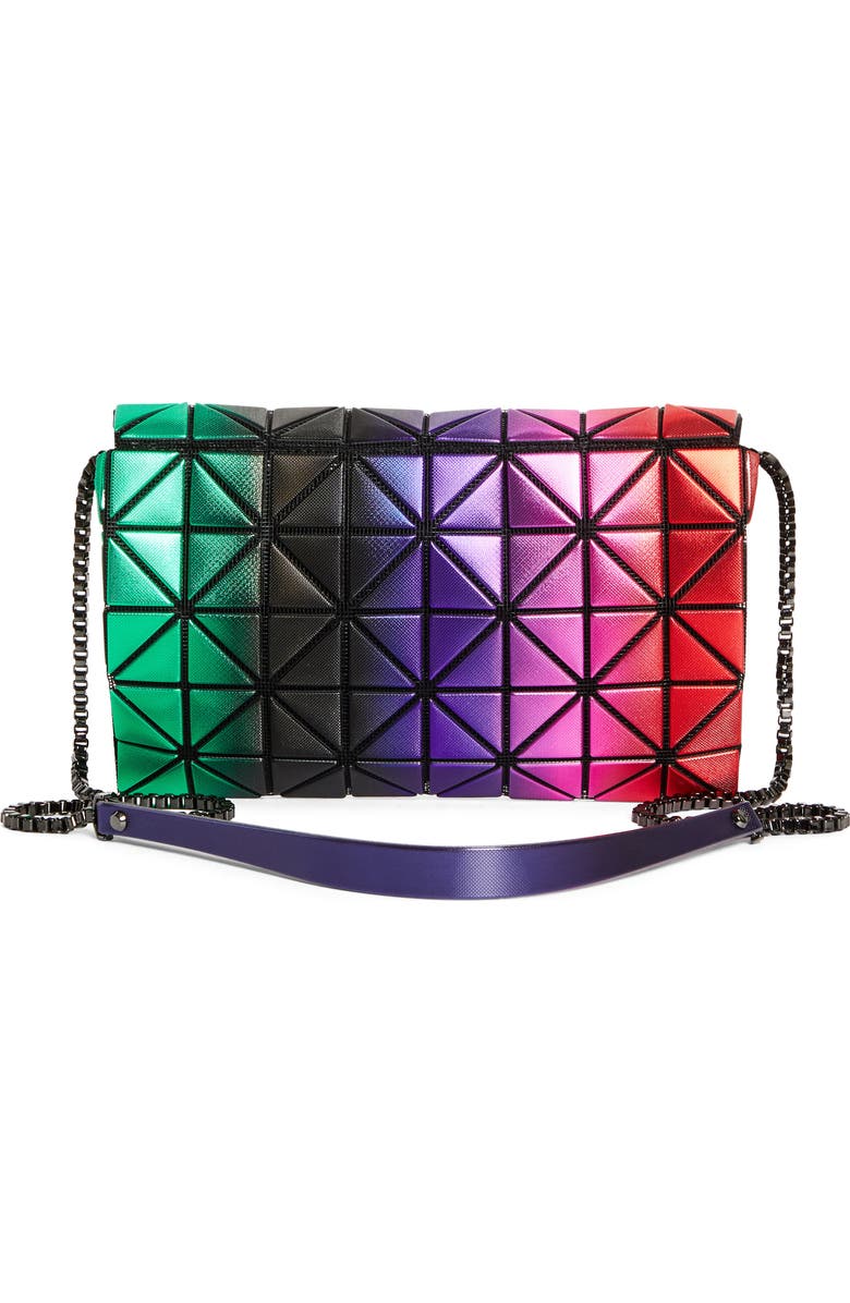 Bao Bao Issey Miyake Magic Hour Multicolor Crossbody Bag, Alternate, color, Red Base