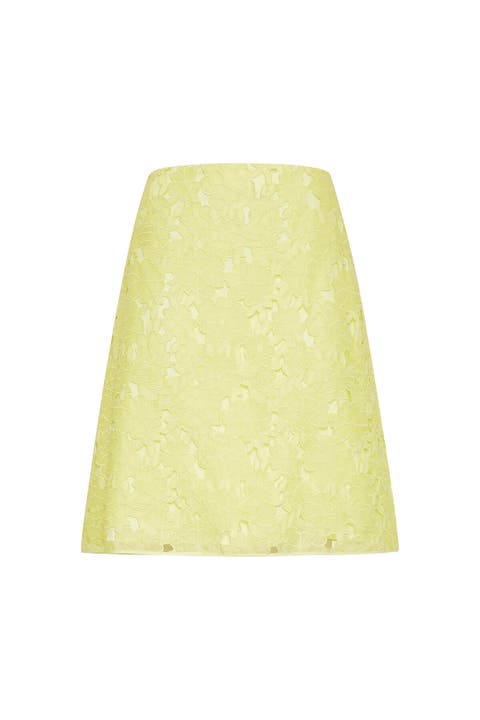 Lace A-Line Skirt