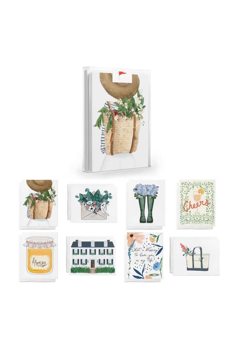 Garden Greeting Card Pack Assorted Set, Main, color, Multi-Pack