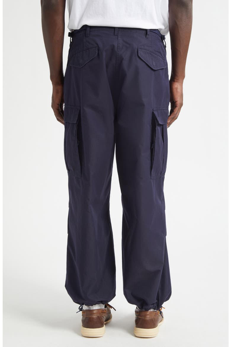Military Cotton & Nylon Oxford Cargo Pants, Alternate, color, NAVY