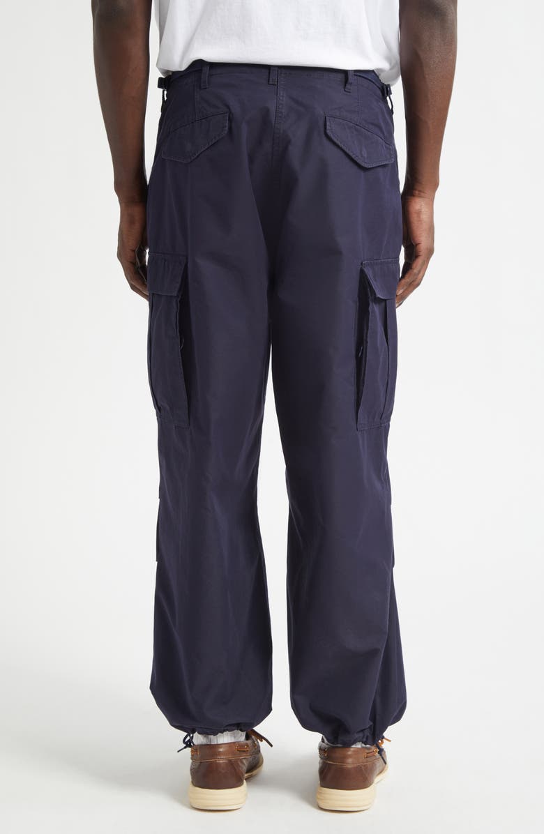BEAMS Military Cotton 
Nylon Oxford Cargo Pants, Alternate, color, Navy