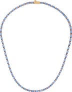 Vince Camuto Baguette Crystal Necklace