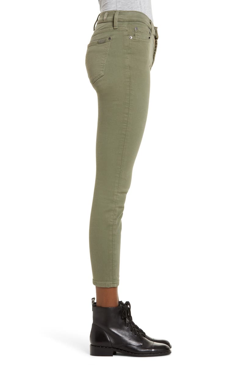 7 For All Mankind <sup>®</sup> Ankle Skinny Jeans, Alternate, color, 