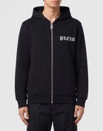 PHILIPP PLEIN Hoodie Zip Skull Stones Men