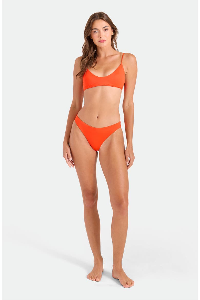 Simply Seamless Hipster Bikini Bottoms, Alternate, color, PERSIMMON