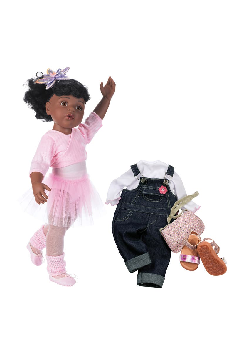 Gotz 19.5" Hannah Princess at The Ballet Poseable Doll with Extra Outfit, Main, color, Multicolored