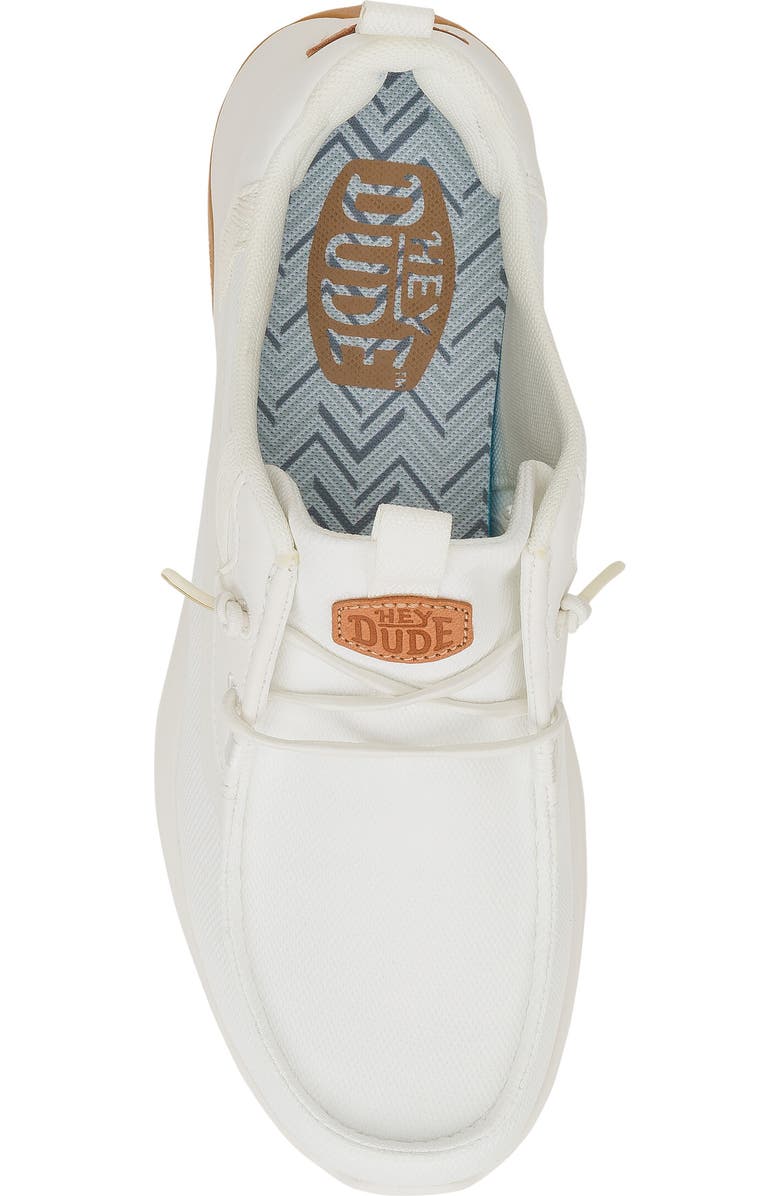 Hey Dude Wally Drift Slip-On Sneaker, Alternate, color, White