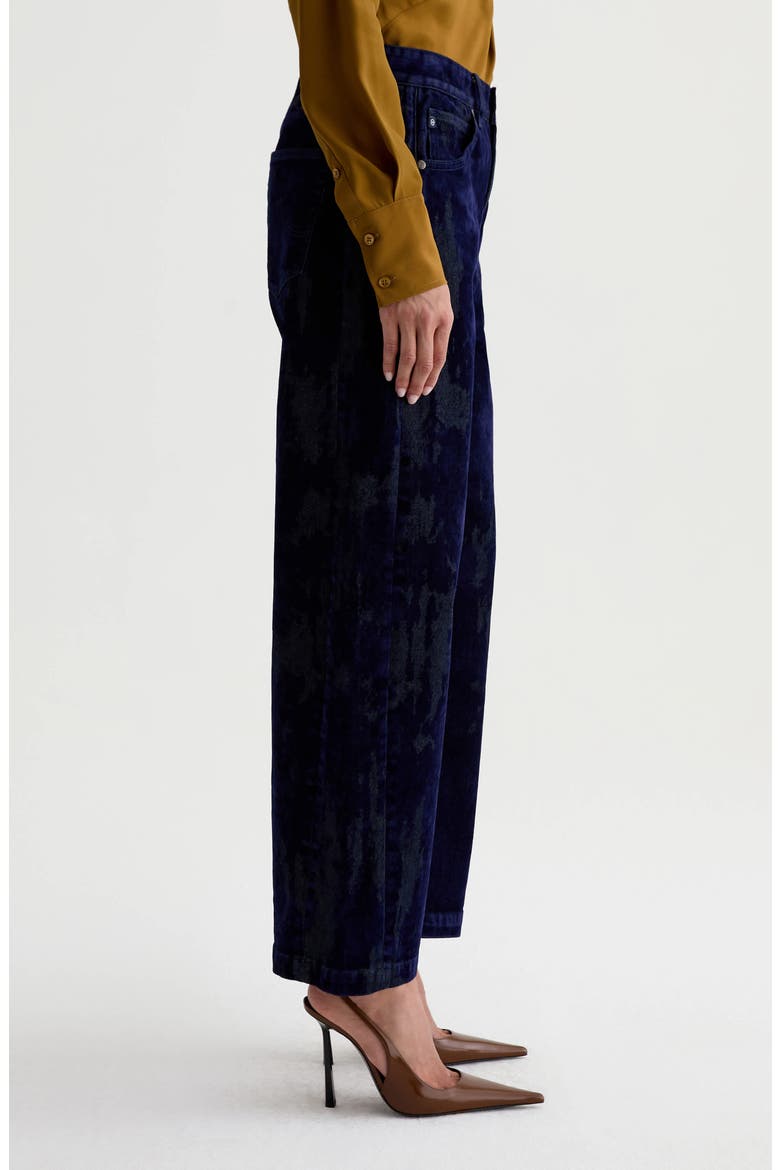 Hattie High Waist Ankle Wide Barrel Leg Jeans, Alternate, color, BALLROOM