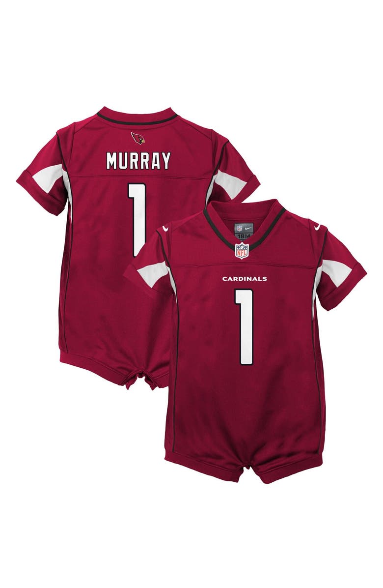 Nike Newborn & Infant Nike Kyler Murray Cardinal Arizona Cardinals Game Romper Jersey, Main, color, 