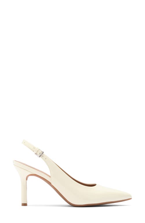 Nordstrom Rack Priscilla Slingback Pump In Ivory Vanilla