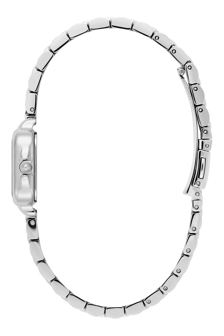 Mini Grosvenor Bracelet Watch, 20mm, Alternate, color, SILVER