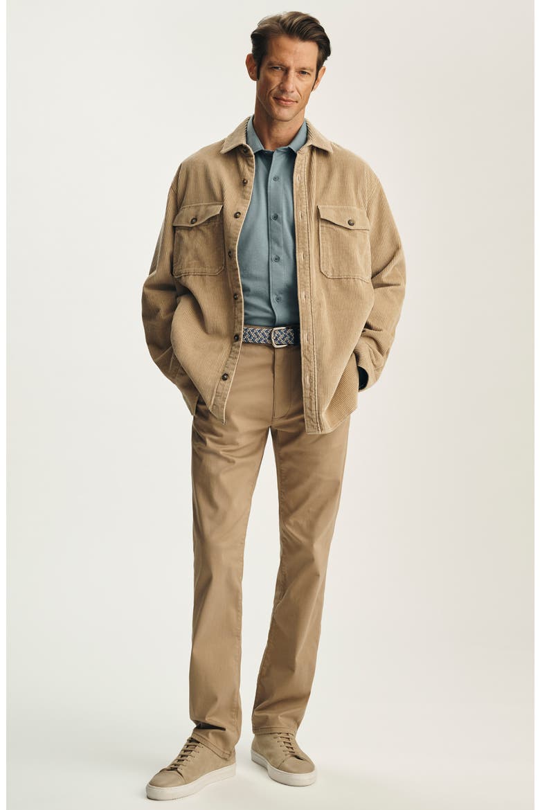 Charisma Relaxed Fit Straight Leg Flat Front Chinos, Alternate, color, KHAKI TWILL
