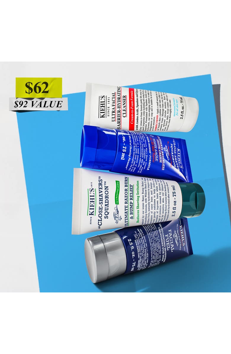 Kiehl's Since 1851 Get Up & Groom Shaving Set $92 Value, Alternate, color, 